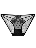 Raven Delight Lace Strappy Panty