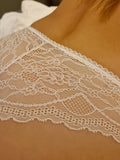 Rosie Lace Cotton Thong