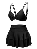 Tasha Black Swim Set