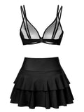 Tasha Black Swim Set