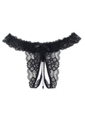 Sexy Lace Pearl Thong
