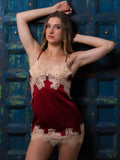 Sizzling Ember Lace Babydoll