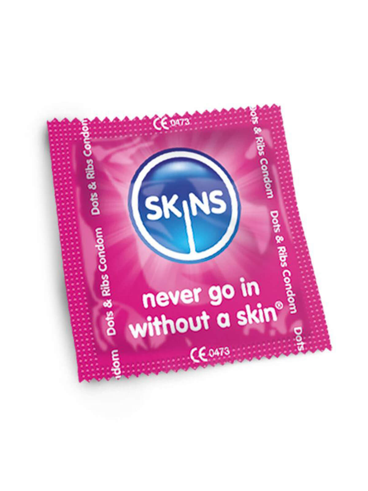 Skins (UK) Condoms Dots and Ribs - 4 Pack