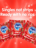 Skins (UK) Skins Condoms Strawberry - 8 Pack