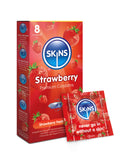 Skins (UK) Skins Condoms Strawberry - 8 Pack