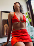 Tara Tantalize Fiery Red Set