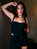 Viola Corset Top - Black