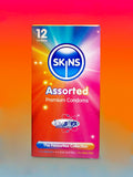 Skins (UK) Condoms Assorted - 12 Pack