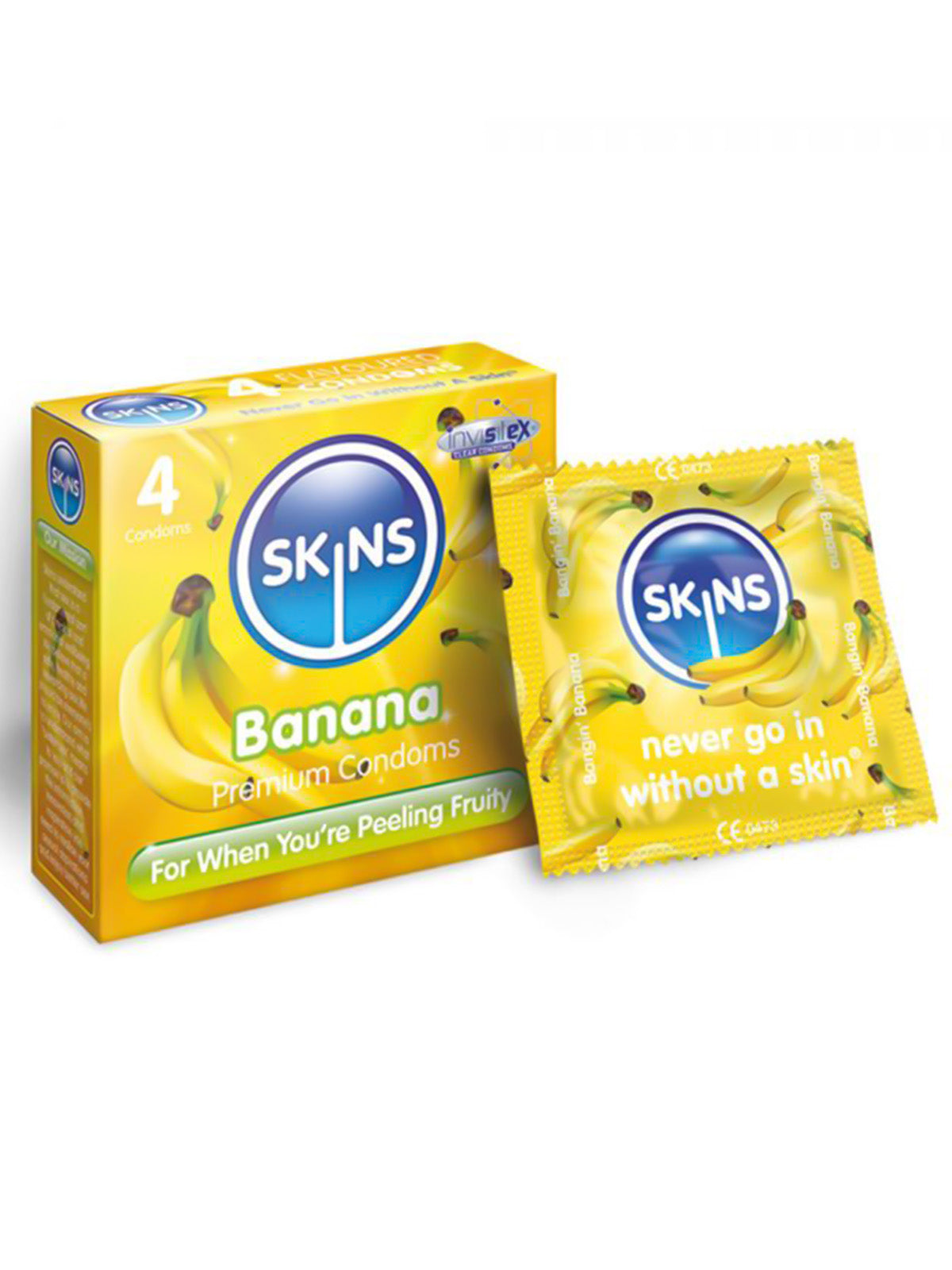 Skins Condoms 4 Pack - Banana
