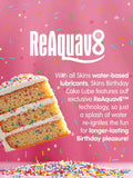 Skins (UK) Birthday Cake Water Based Lube - 130ml