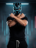 Black Panther LED Mask