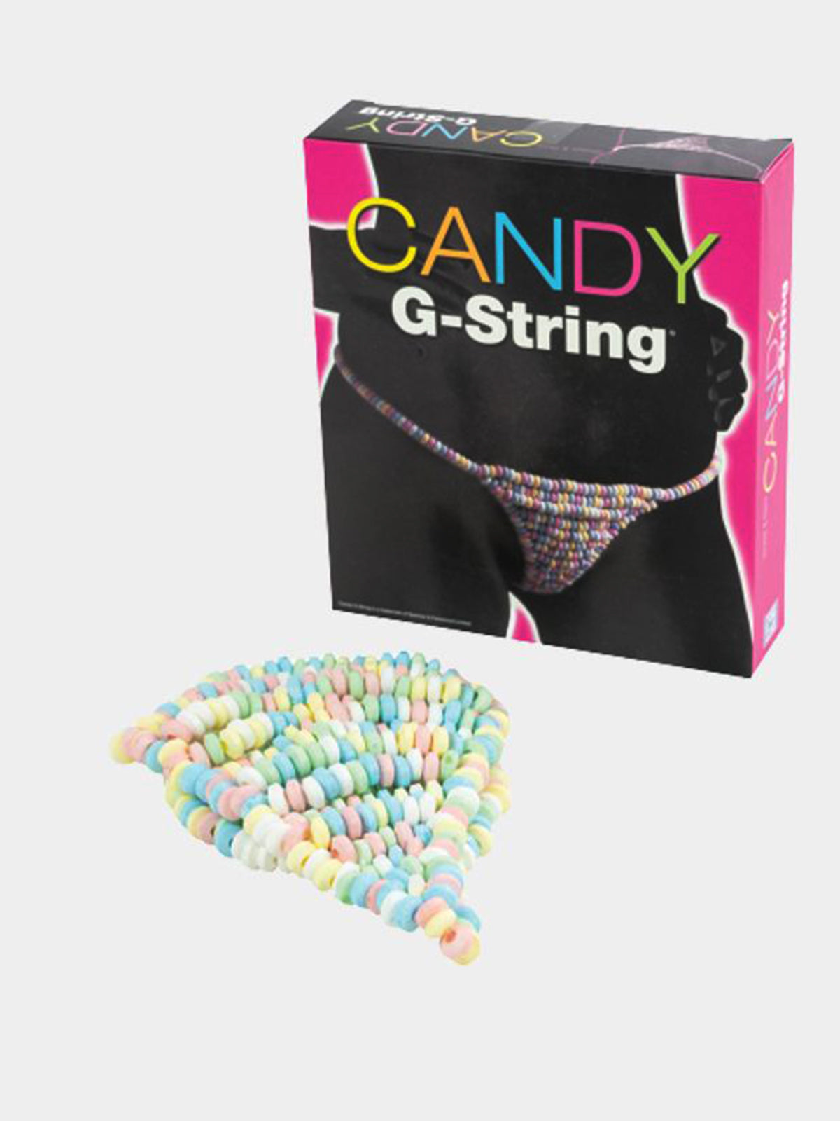 Candy Bra and Candy G-String - Rainbow : : Fashion