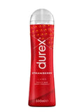 Durex (UK) Play Saucy Strawberry Flavoured Gel Lube 100ml