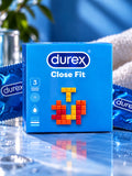 Durex Close Fit Condoms - 3pc