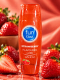 Fun Time (UK) Strawberry Flavoured Lube - 75ML