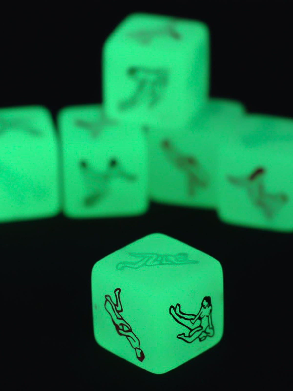 Glow in the Dark Dice - Positions