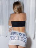 Hard Core For Life Mini Skirt