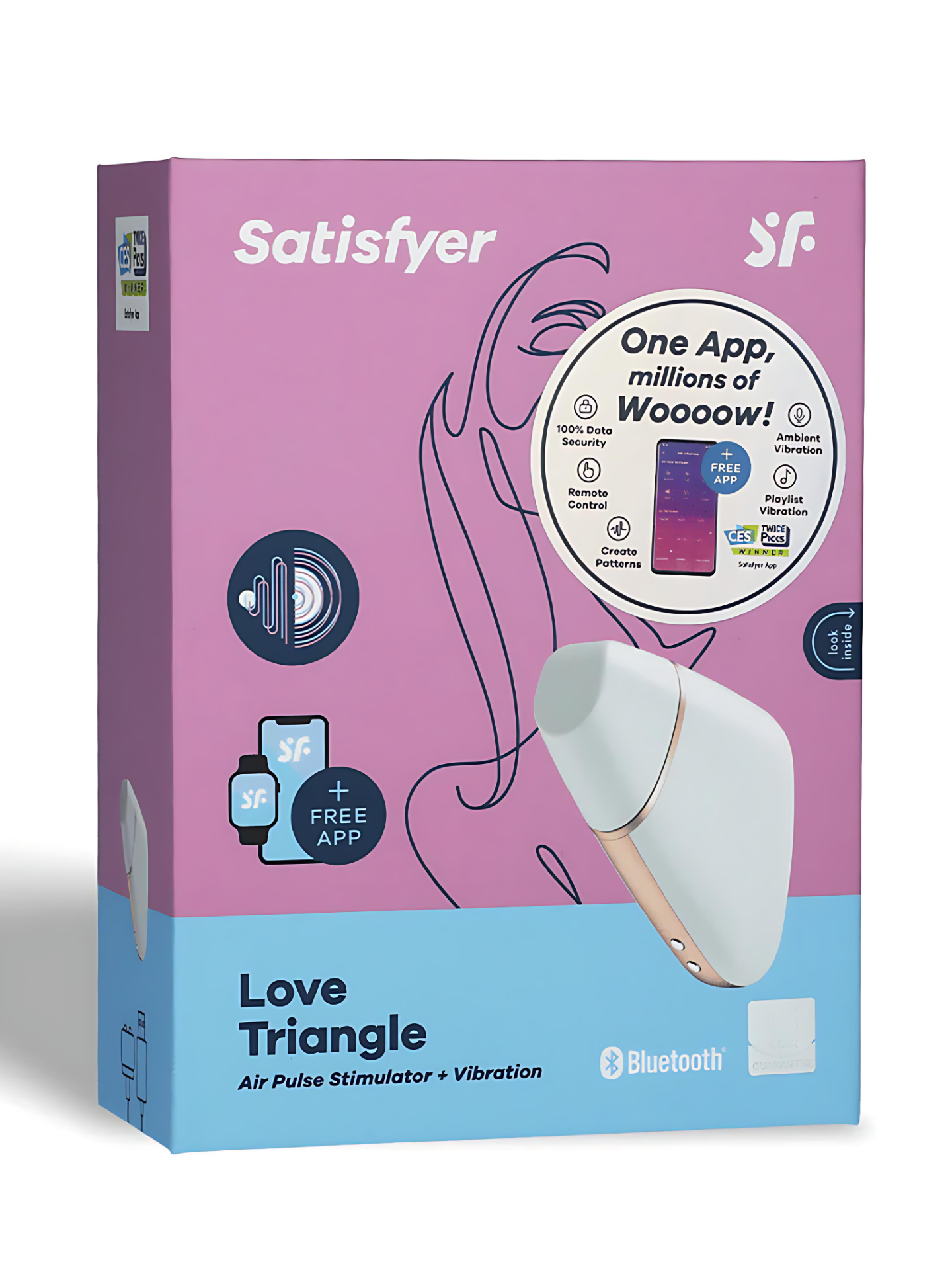 Satisfyer App Enabled Love Triangle Satisfyer App Enabled Love Triangle