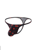 Men's Printed Thong