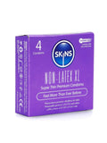 Skins (UK) Condoms Non - Latex XL: 4 Pack