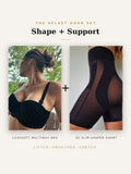The Velvet Hour Set - Multiway Bra + 3D Sculpting Shaper