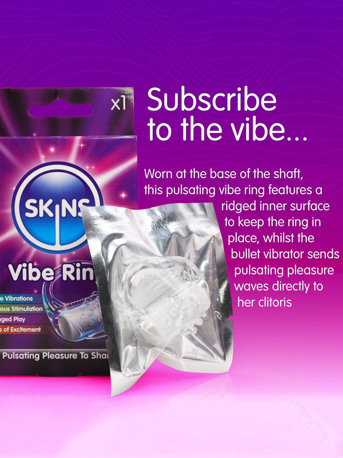 Skins (UK) Vibrating Ring Pack Skins (UK) Vibrating Ring Pack