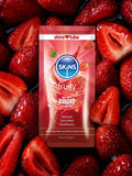 Skins (UK) Strawberry Water Based Lubricant Sachet - 5ml