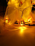 LED Pumpkin String Lights.