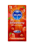 Skins (UK) Strawberry Condoms - 12 Pack