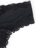 Black Elegant Lace Panty