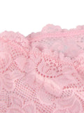 Pink Floral Lace Hip Hugger